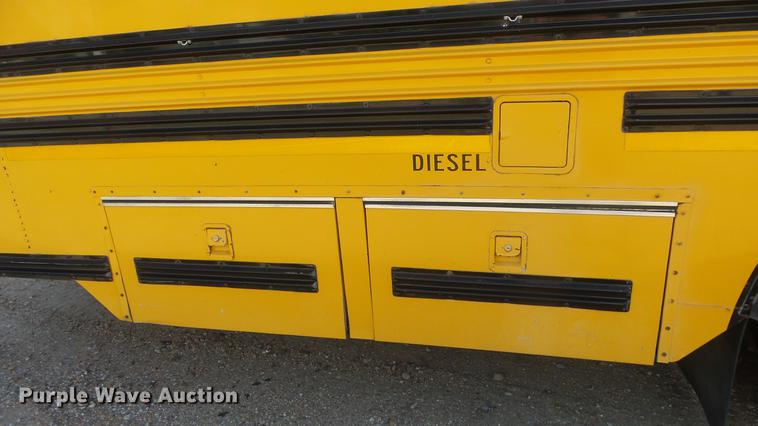image for item EX9245 1998 Blue Bird TC2000 school bus