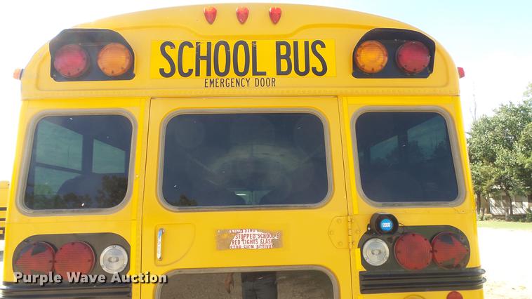 image for item EX9245 1998 Blue Bird TC2000 school bus