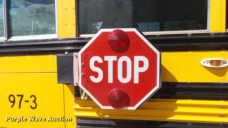 image for item EX9245 1998 Blue Bird TC2000 school bus