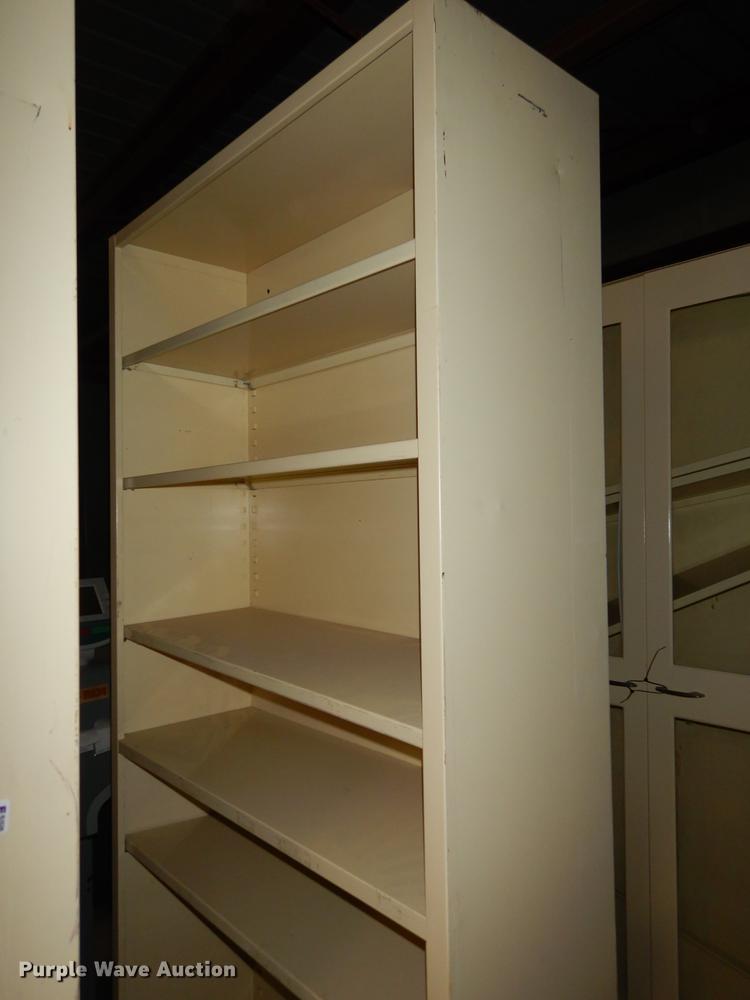 image for item FC9372 (2) steel storage shelves