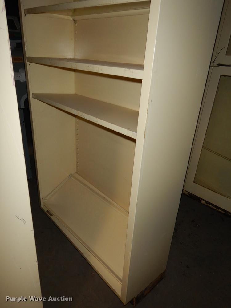 image for item FC9372 (2) steel storage shelves