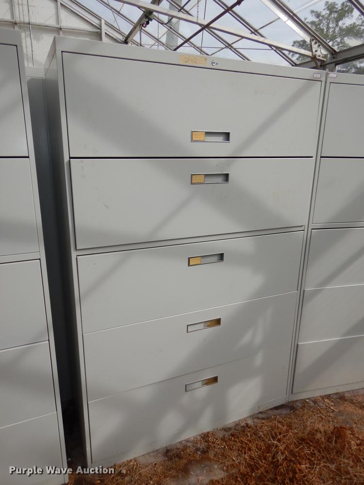 image for item FC9384 (7) metal lateral file cabinets