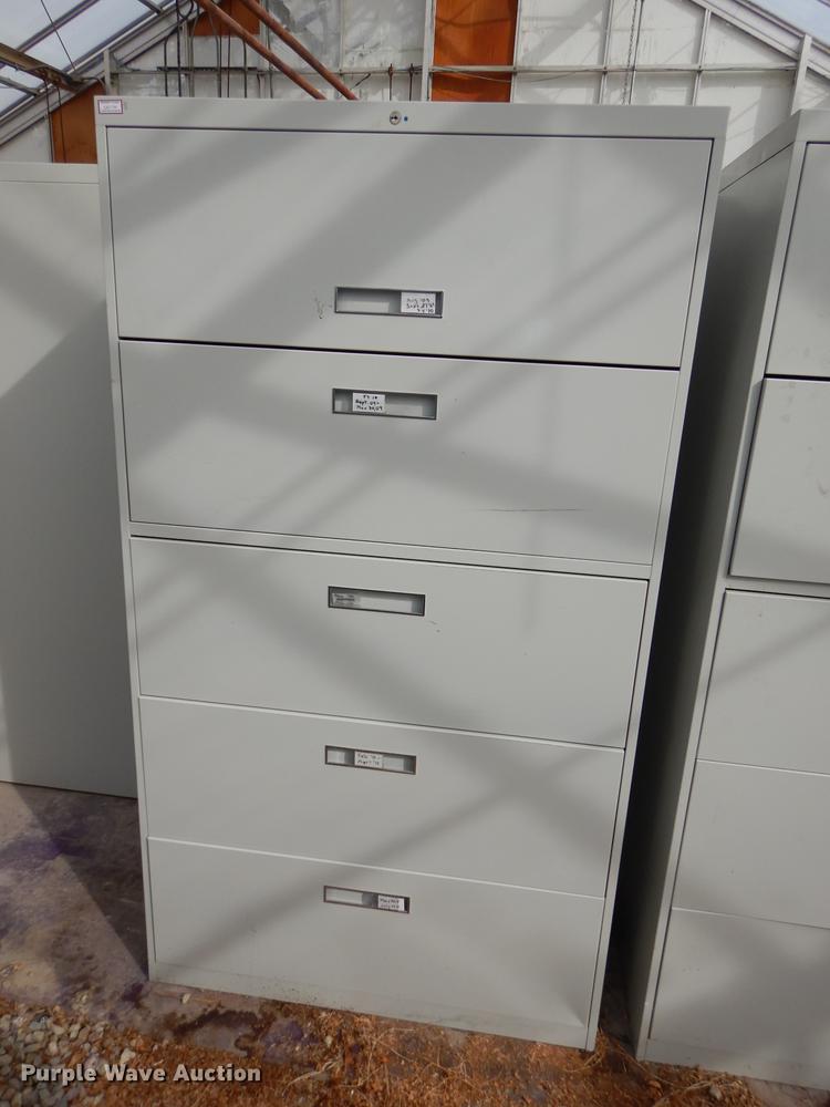 image for item FC9384 (7) metal lateral file cabinets