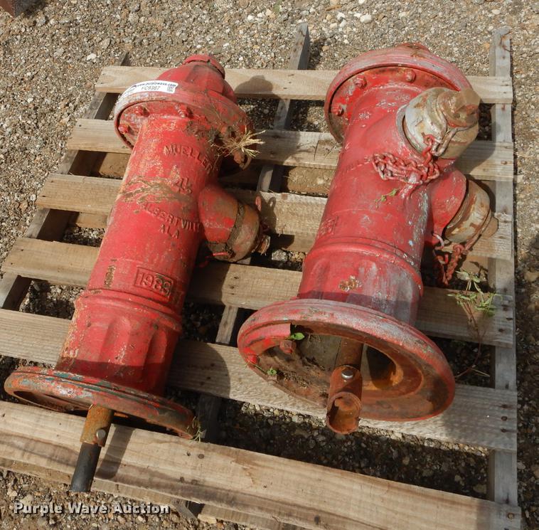 image for item FC9387 (5) Mueller 4.5 fire hydrants