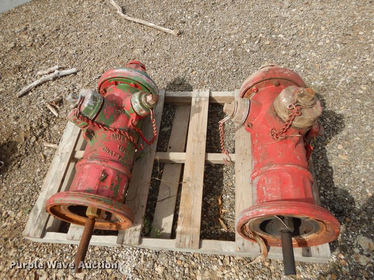 image for item FC9387 (5) Mueller 4.5 fire hydrants