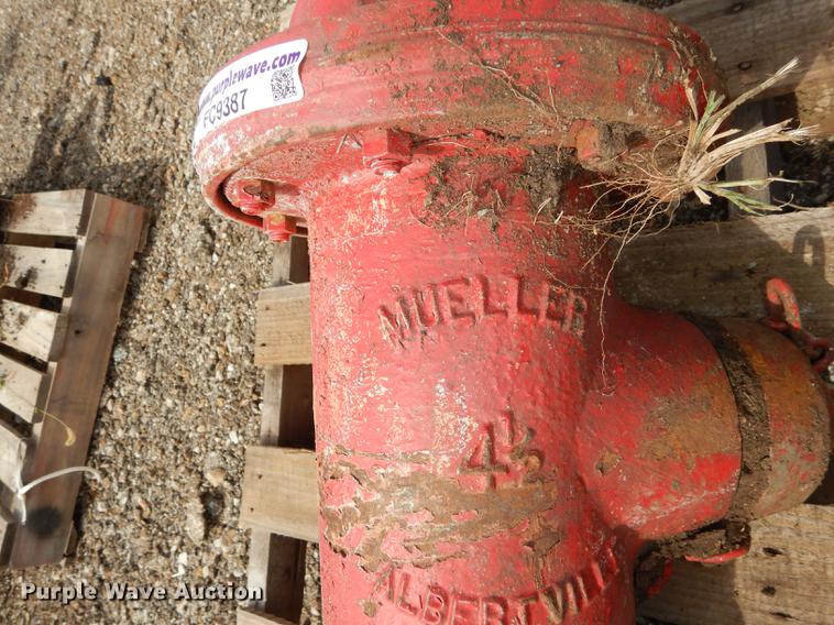 image for item FC9387 (5) Mueller 4.5 fire hydrants