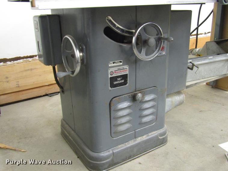 image for item FJ9509 Delta Rockwell 10" unisaw