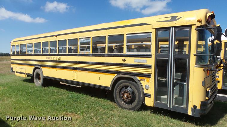 image for item FO9134 1995 Blue Bird TC2000 school bus