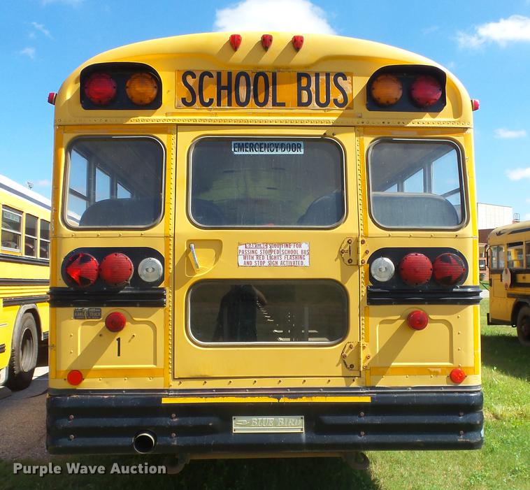 image for item FO9134 1995 Blue Bird TC2000 school bus