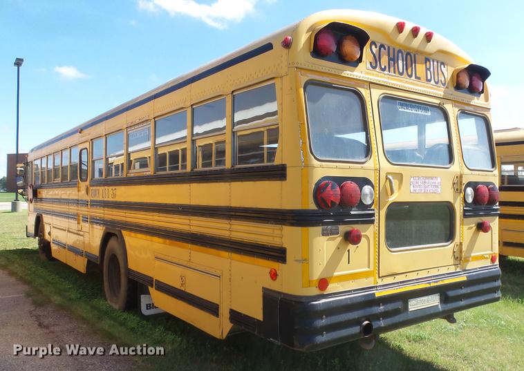 image for item FO9134 1995 Blue Bird TC2000 school bus