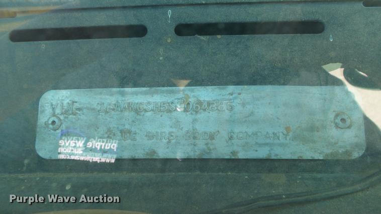 image for item FO9134 1995 Blue Bird TC2000 school bus