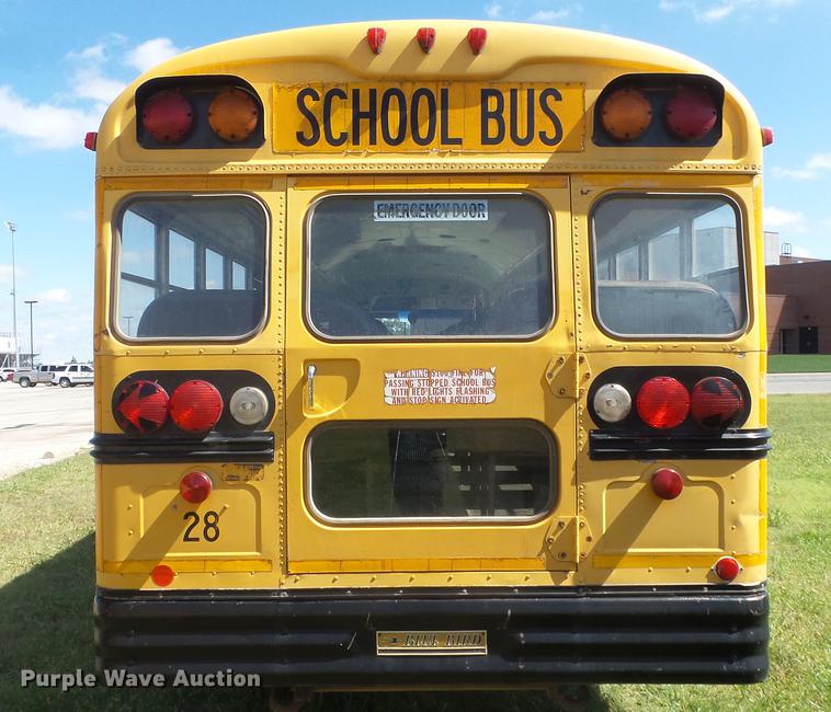 image for item FO9135 1993 Blue Bird TC2000 school bus