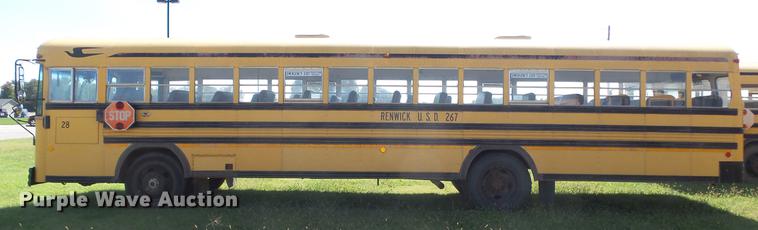 image for item FO9135 1993 Blue Bird TC2000 school bus