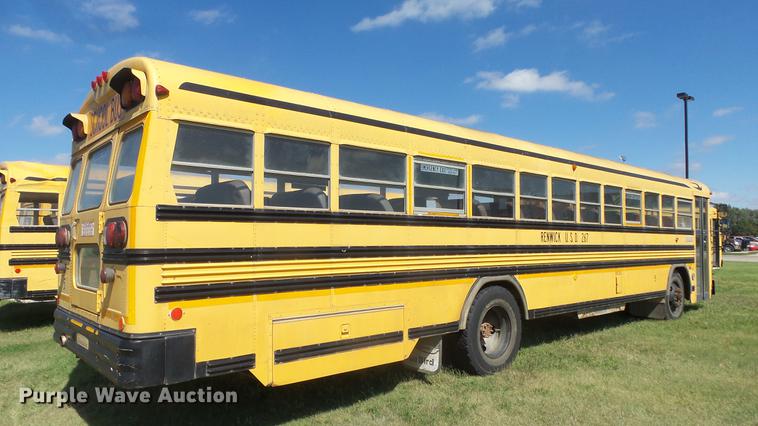 image for item FO9136 1995 Blue Bird TC2000 school bus