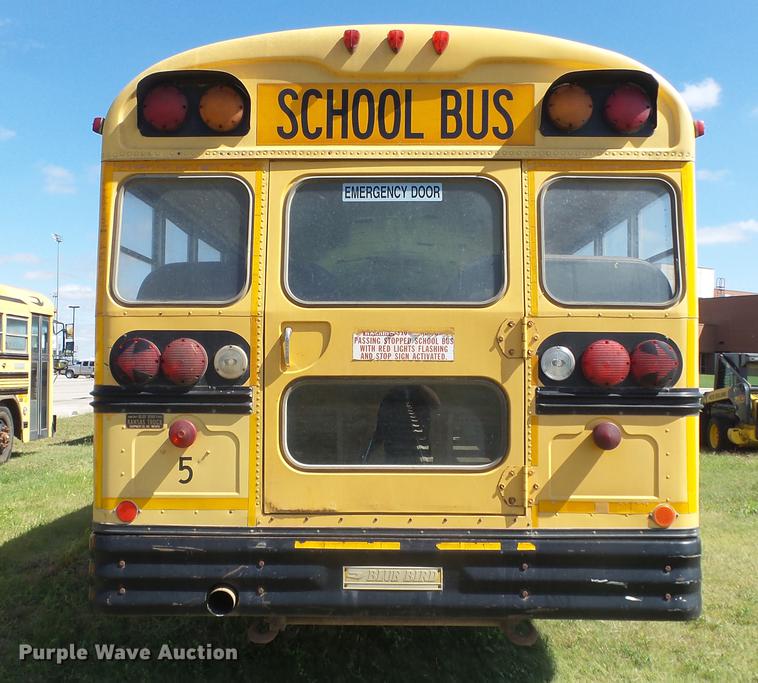 image for item FO9136 1995 Blue Bird TC2000 school bus
