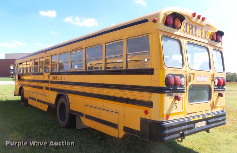 image for item FO9136 1995 Blue Bird TC2000 school bus