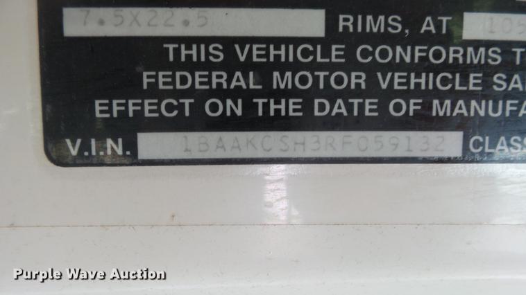 image for item FO9138 1994 Blue Bird TC2000 school bus