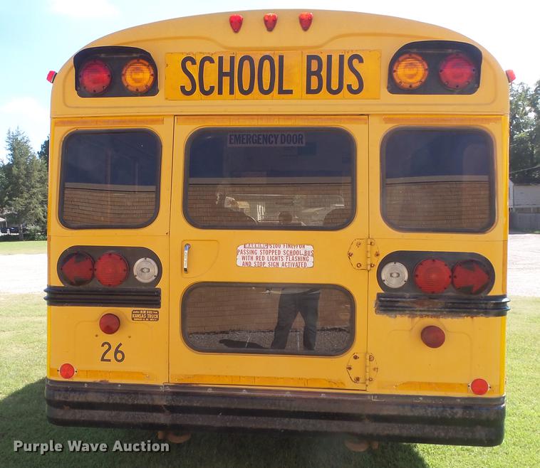 image for item FO9139 1993 Chevrolet G30 school bus