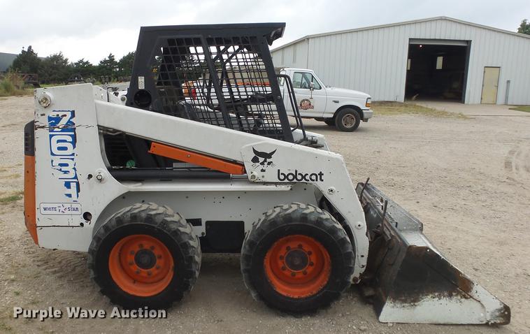 image for item FO9145 1996 Bobcat 763 skid steer