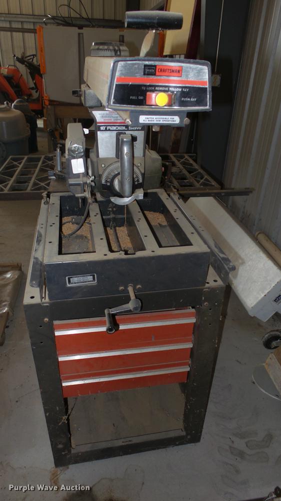 image for item FO9147 Craftsman radial saw