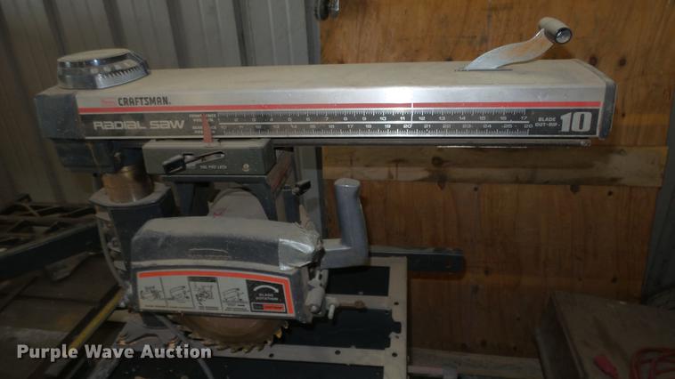 image for item FO9147 Craftsman radial saw