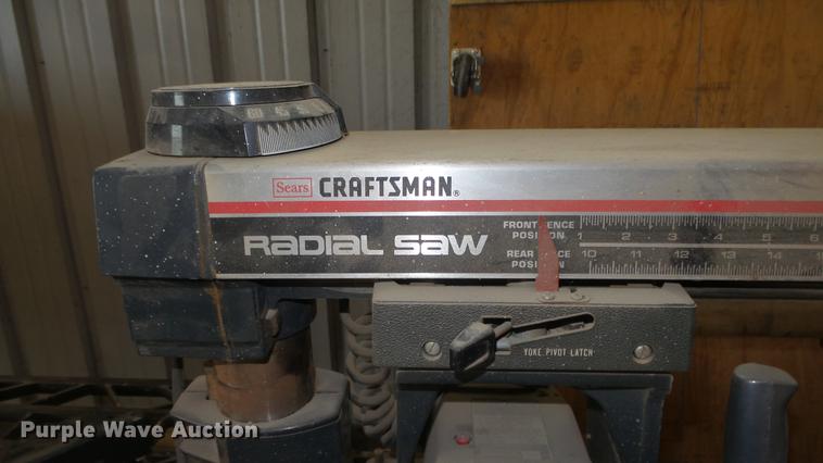 image for item FO9147 Craftsman radial saw