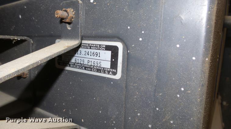 image for item FO9148 Sears table saw