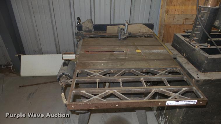 image for item FO9148 Sears table saw