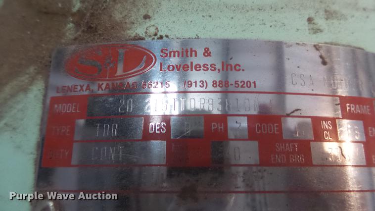 image for item FO9149 Smith and Loveless electric  motor