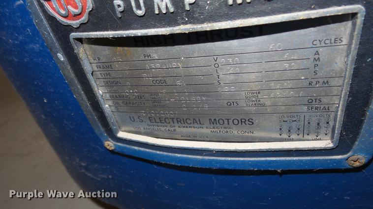 image for item FO9150 (10) Deep Well electric motors