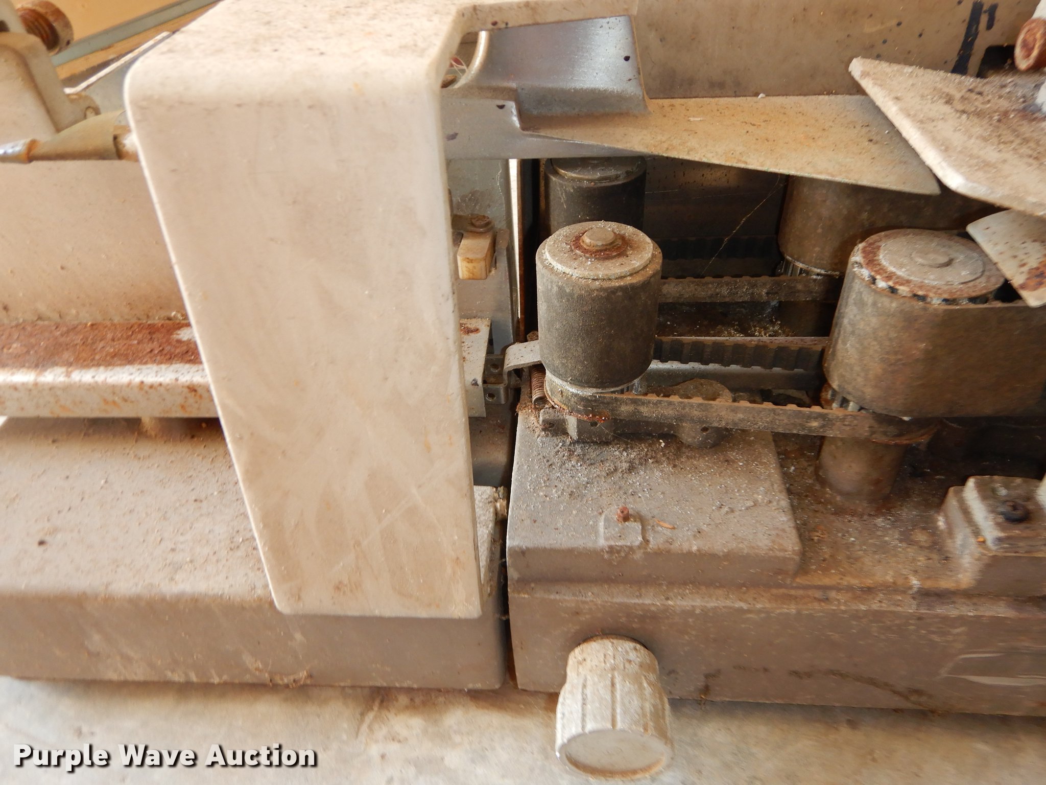Pitney Bowes 8010 cigarette tax stamping machine in Leavenworth, KS