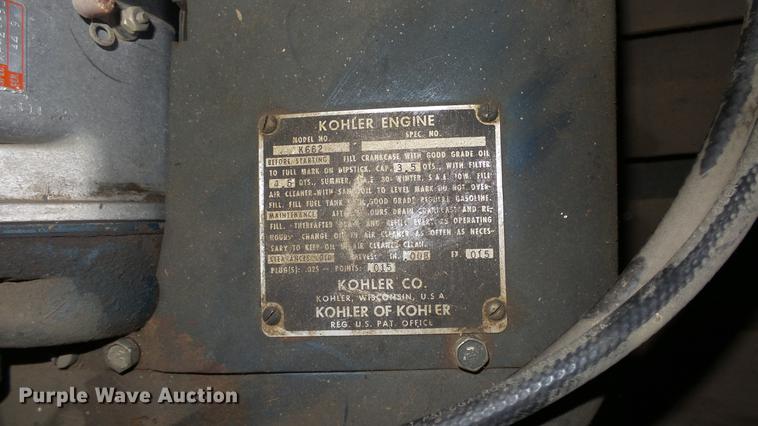 image for item AM9187 Kohler 5RMH62 generator