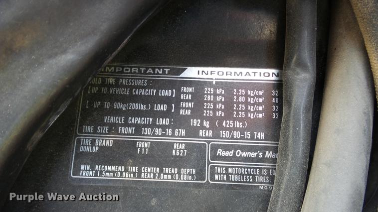 image for item AM9212 1987 Honda Goldwing GL1200 motorcycle