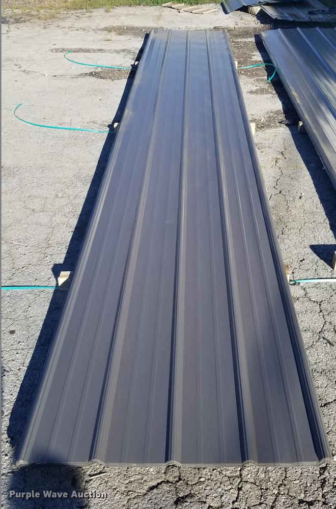 image for item AX9011 (34) sheets of Ag Panel Steel metal siding/roofing