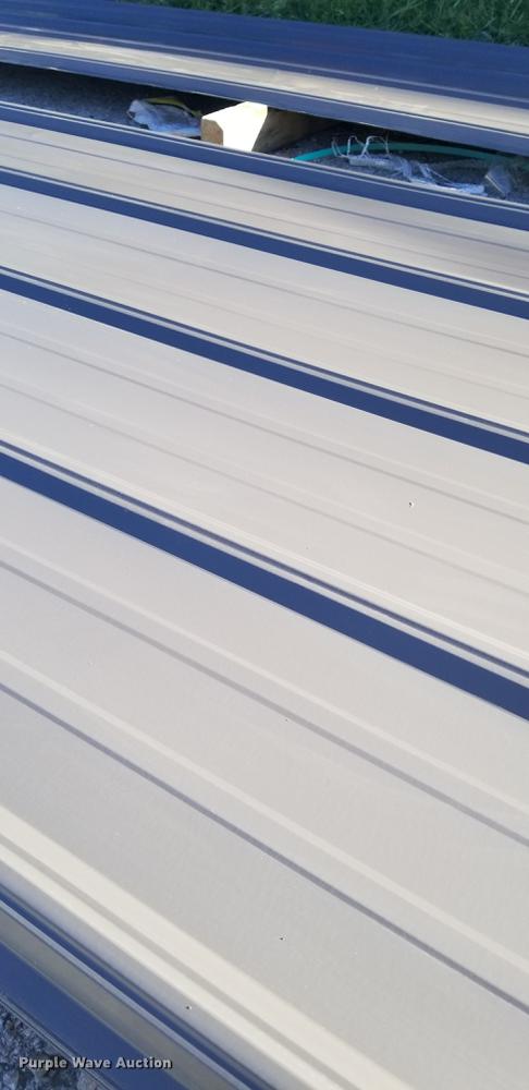 image for item AX9011 (34) sheets of Ag Panel Steel metal siding/roofing