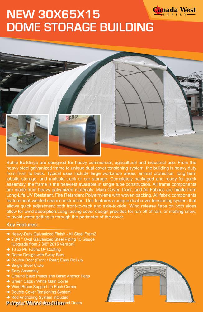 image for item DA8278 Dome storage building