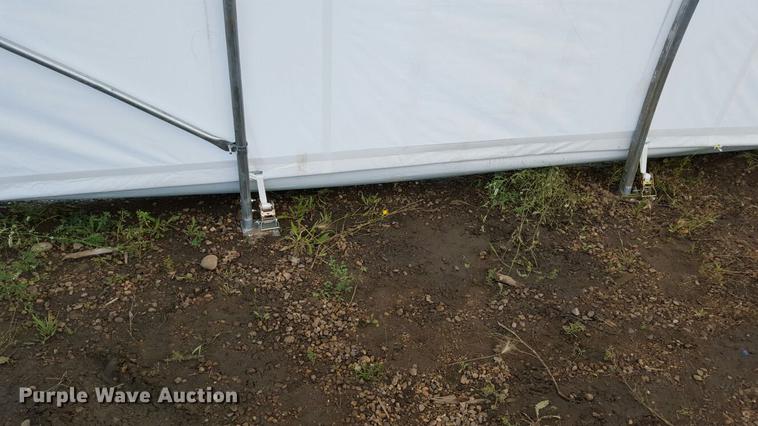 image for item DA8279 Canvas fabric storage building