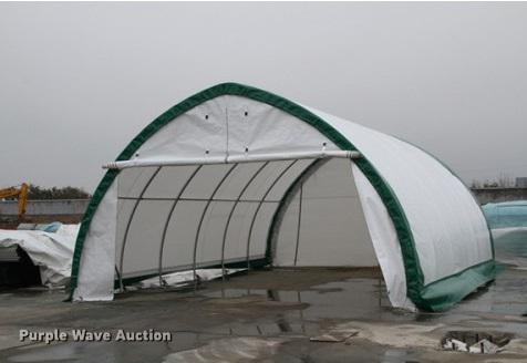 image for item DA8280 Canvas fabric storage building