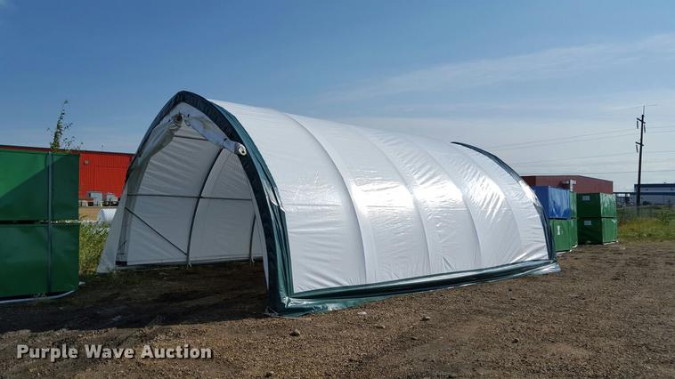 image for item DA8280 Canvas fabric storage building