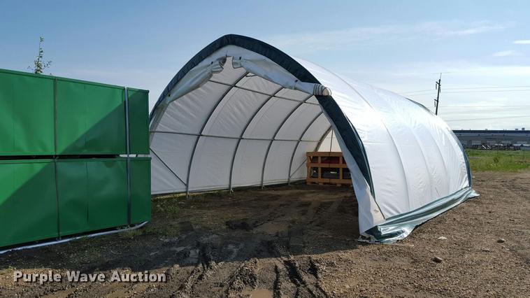 image for item DA8280 Canvas fabric storage building