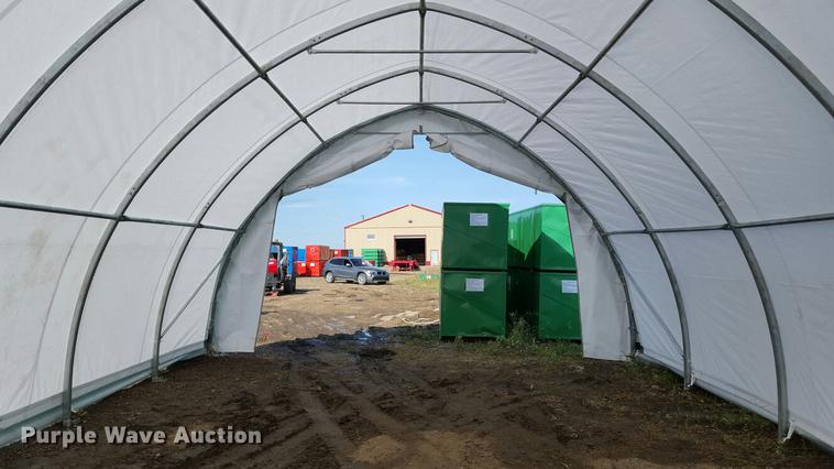 image for item DA8280 Canvas fabric storage building