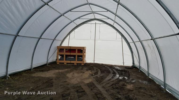 image for item DA8280 Canvas fabric storage building