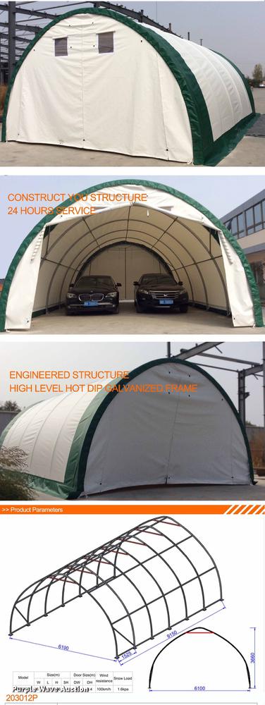 image for item DA8280 Canvas fabric storage building