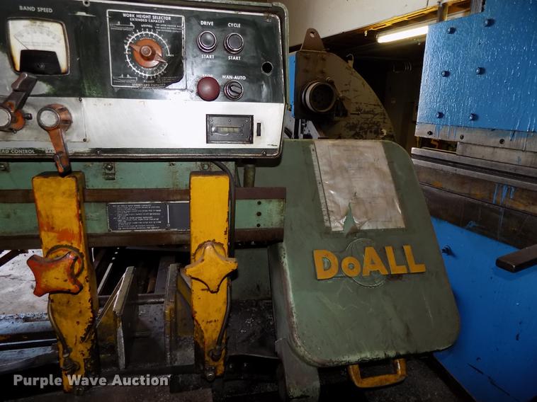 image for item DB8545 Do All PowerSaw horizontal bandsaw