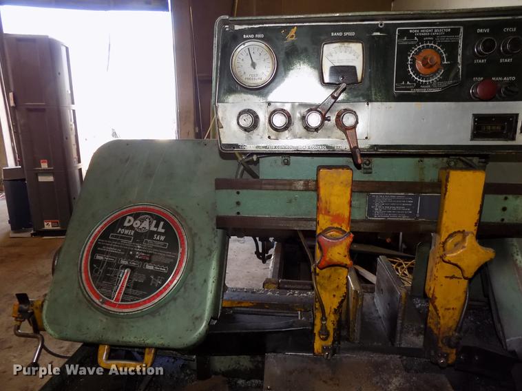 image for item DB8545 Do All PowerSaw horizontal bandsaw