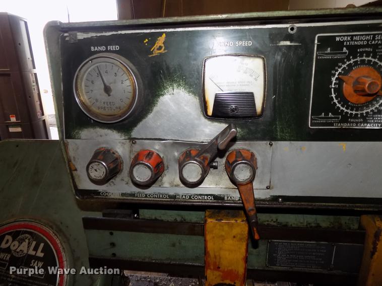 image for item DB8545 Do All PowerSaw horizontal bandsaw