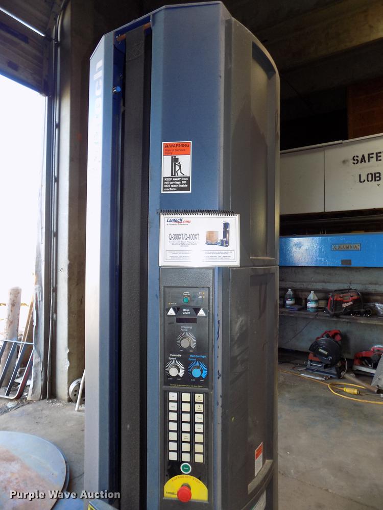 image for item DB8546 2010 Lantech Q300XT stretch wrapping system