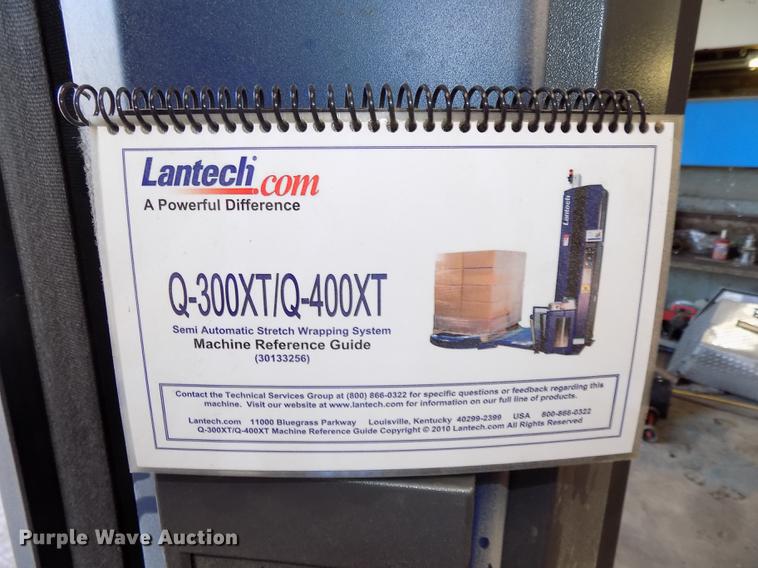 image for item DB8546 2010 Lantech Q300XT stretch wrapping system