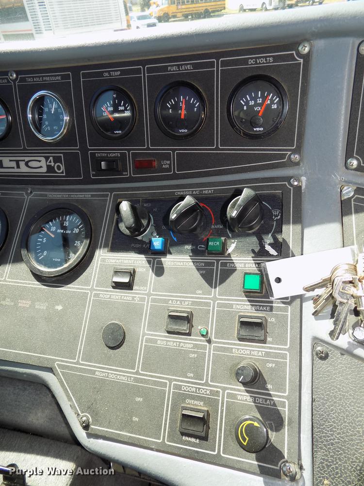 image for item DB8557 2000 Blue Bird LTC40 coach bus