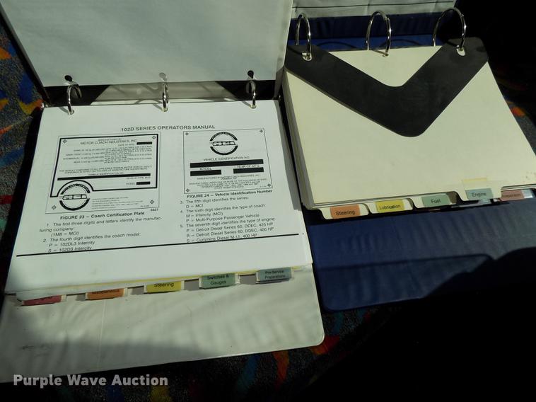 image for item DB8558 1996 MCI 102-D3 coach bus